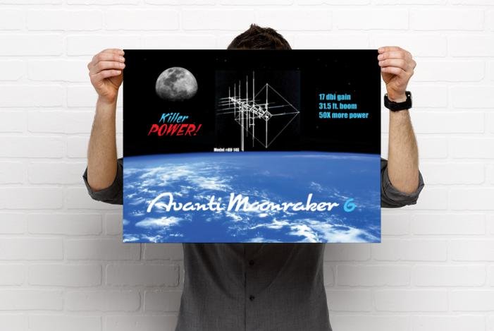 Avanti Moonraker 6 CB Antenna Poster 18