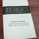 Superstar GR - Grant Export CB Radio Owners Manual