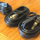 3 NEW 6 ft 2 prong AC Power Cords for Realistic Navaho TRC-457, Midland 78-999, and more CB Radios