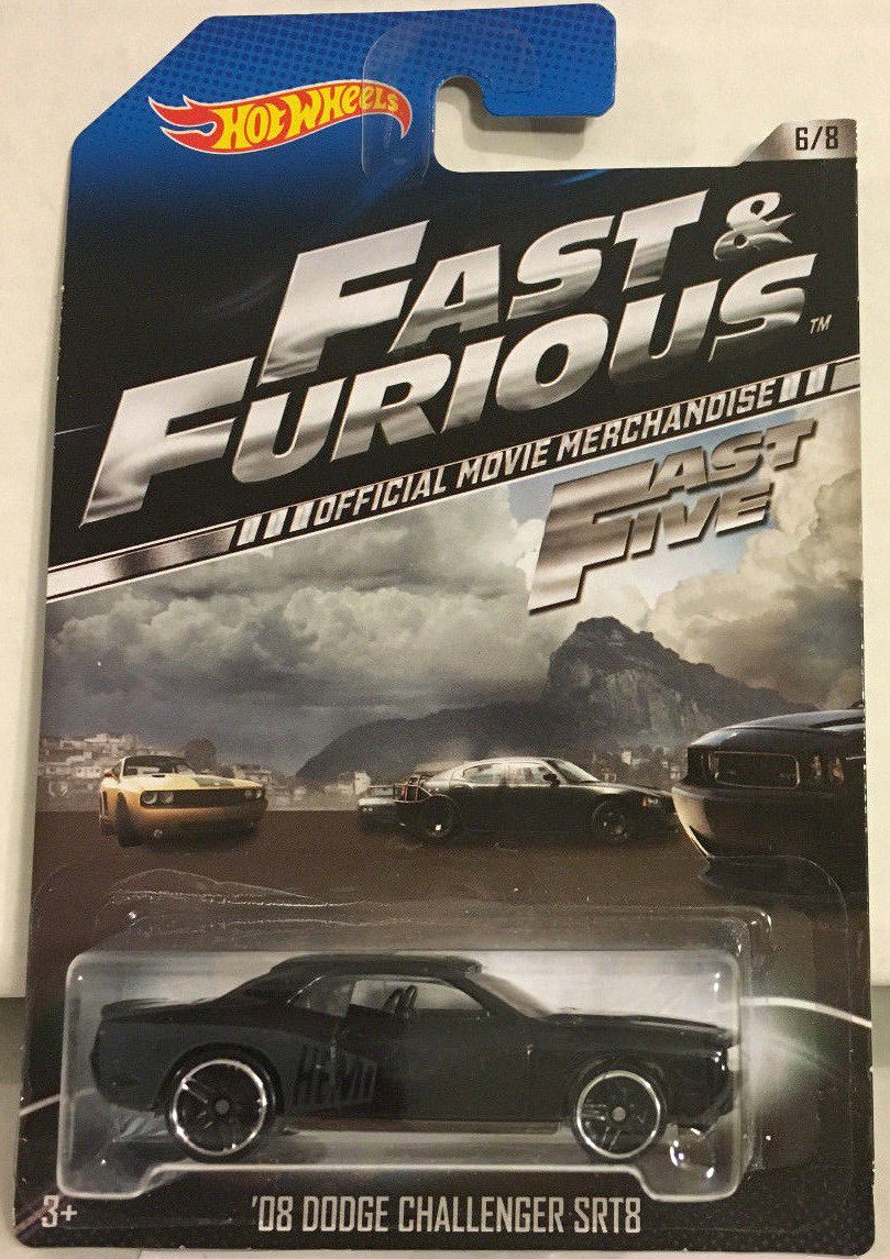 Fast & Furious Zustand 4/5 2013 '08 DODGE CHALLENGER SRT8 Hot Wheels 