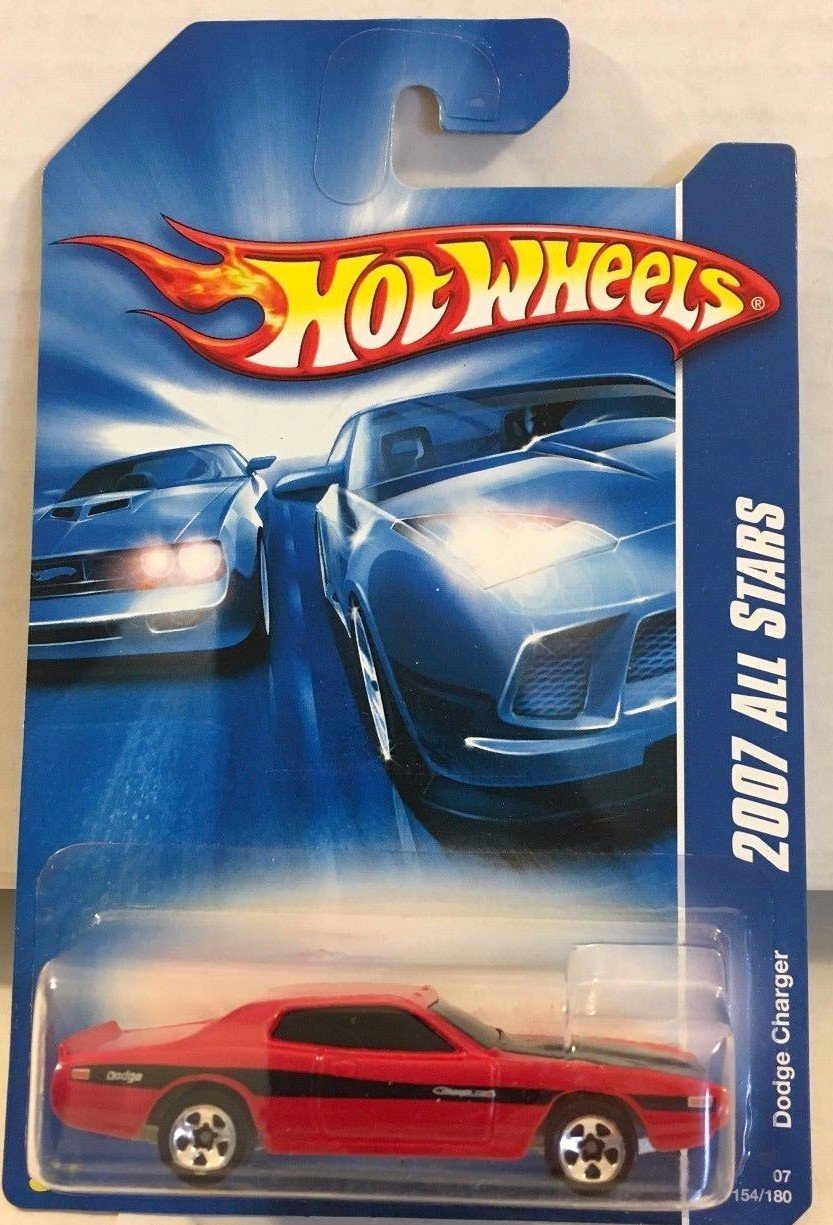 2007 Hot Wheels Dodge Charger Col Red Version #154 