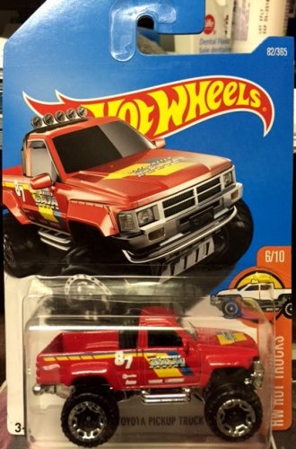 hot wheels 1987 toyota pickup truck