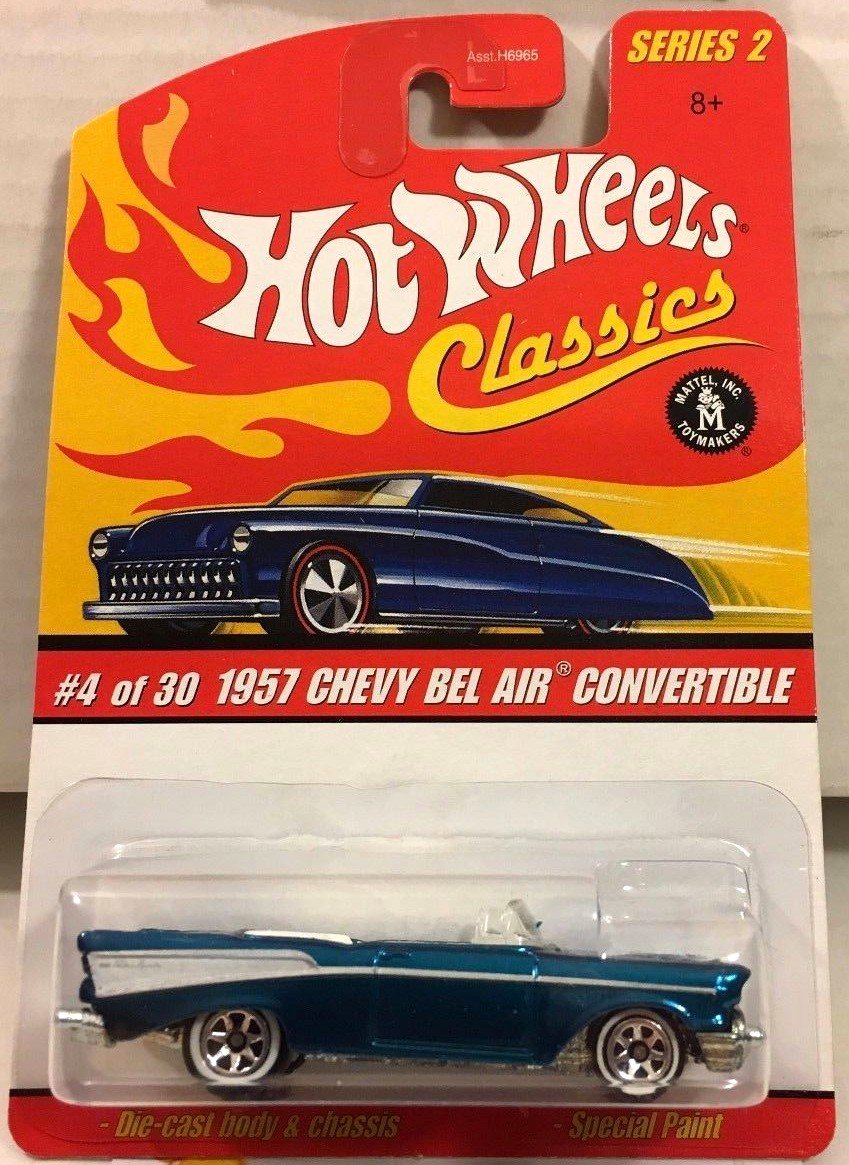 department store Hot Wheels Classics Series 2 #4 Pink 1957 Chevy Bel ...