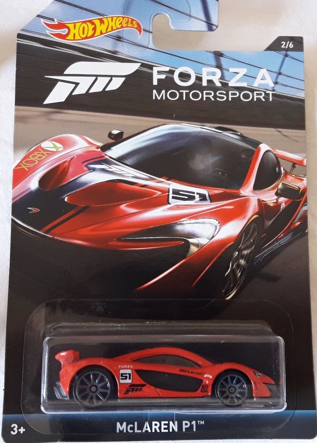 Hot Wheels Forza Motorsport 1:64 scale diecast set of 6 cars