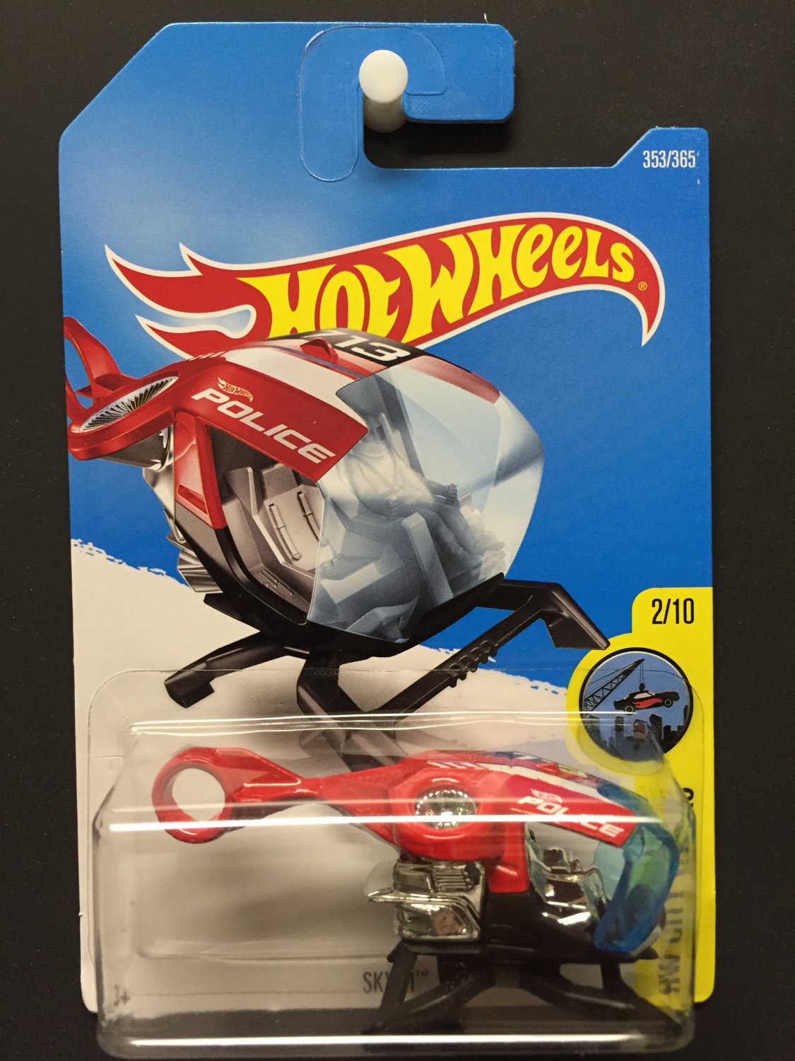 hot wheels police helicopter