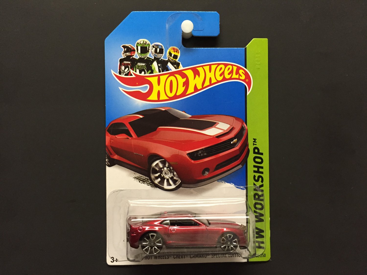 Hot Wheels 2013 Chevy Camaro Special Edition - RED - HW Workshop 2014
