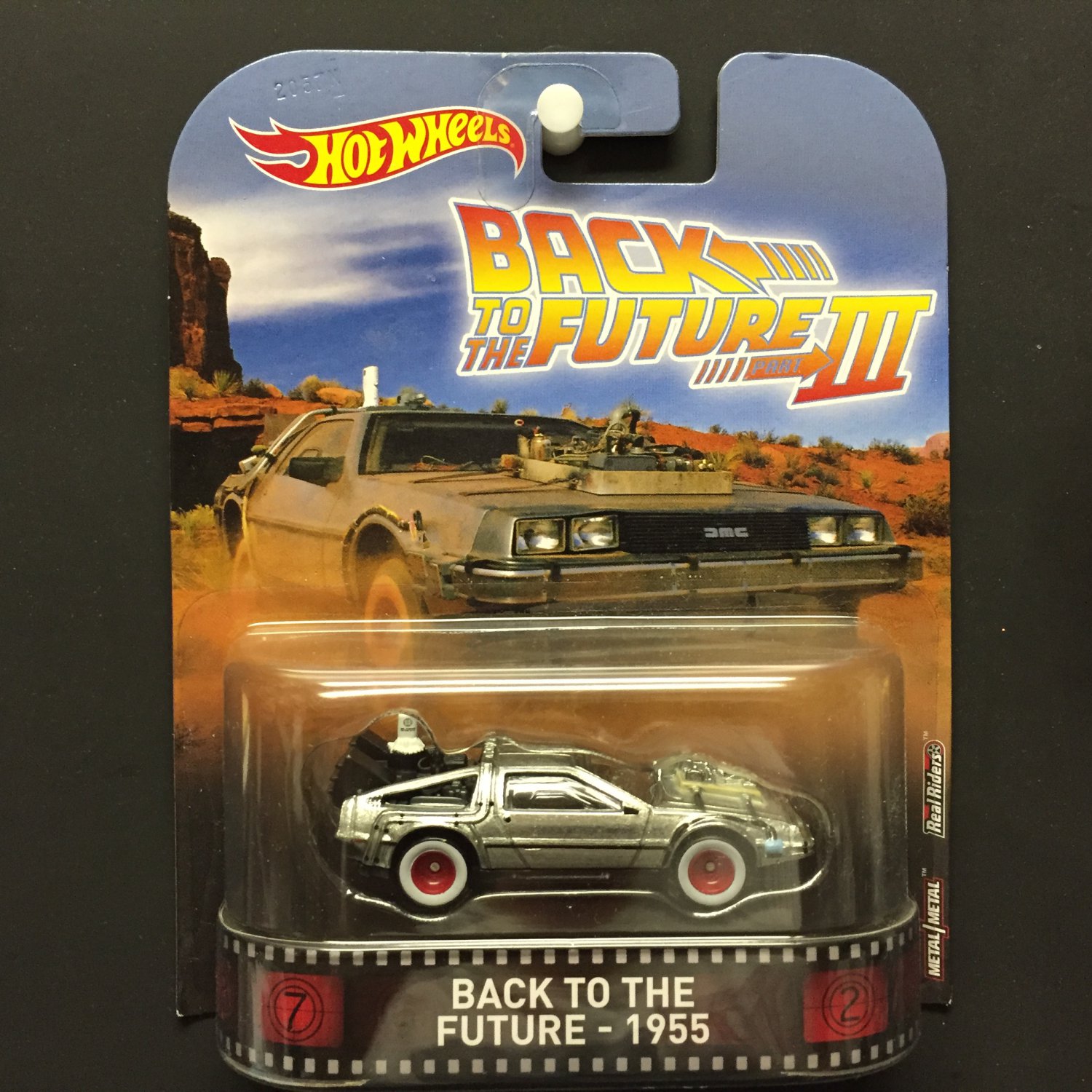 1955 w/RR Hot Wheels 2016 Retro Entertainment Back To The Future Part III 