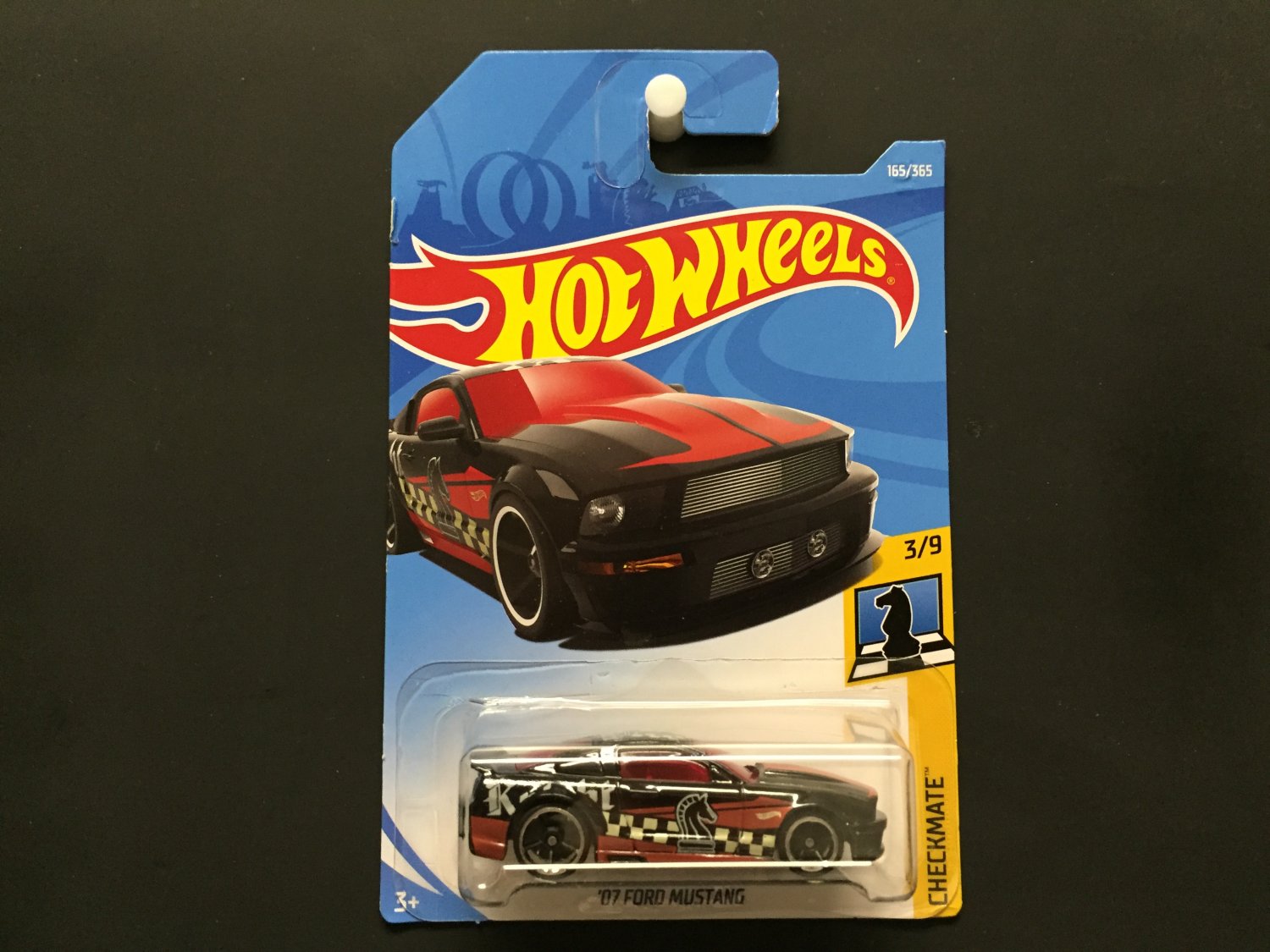 hot wheels 07 ford mustang checkmate