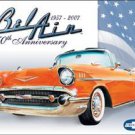 Vintage Chevy Bel Air 50th Tin Sign