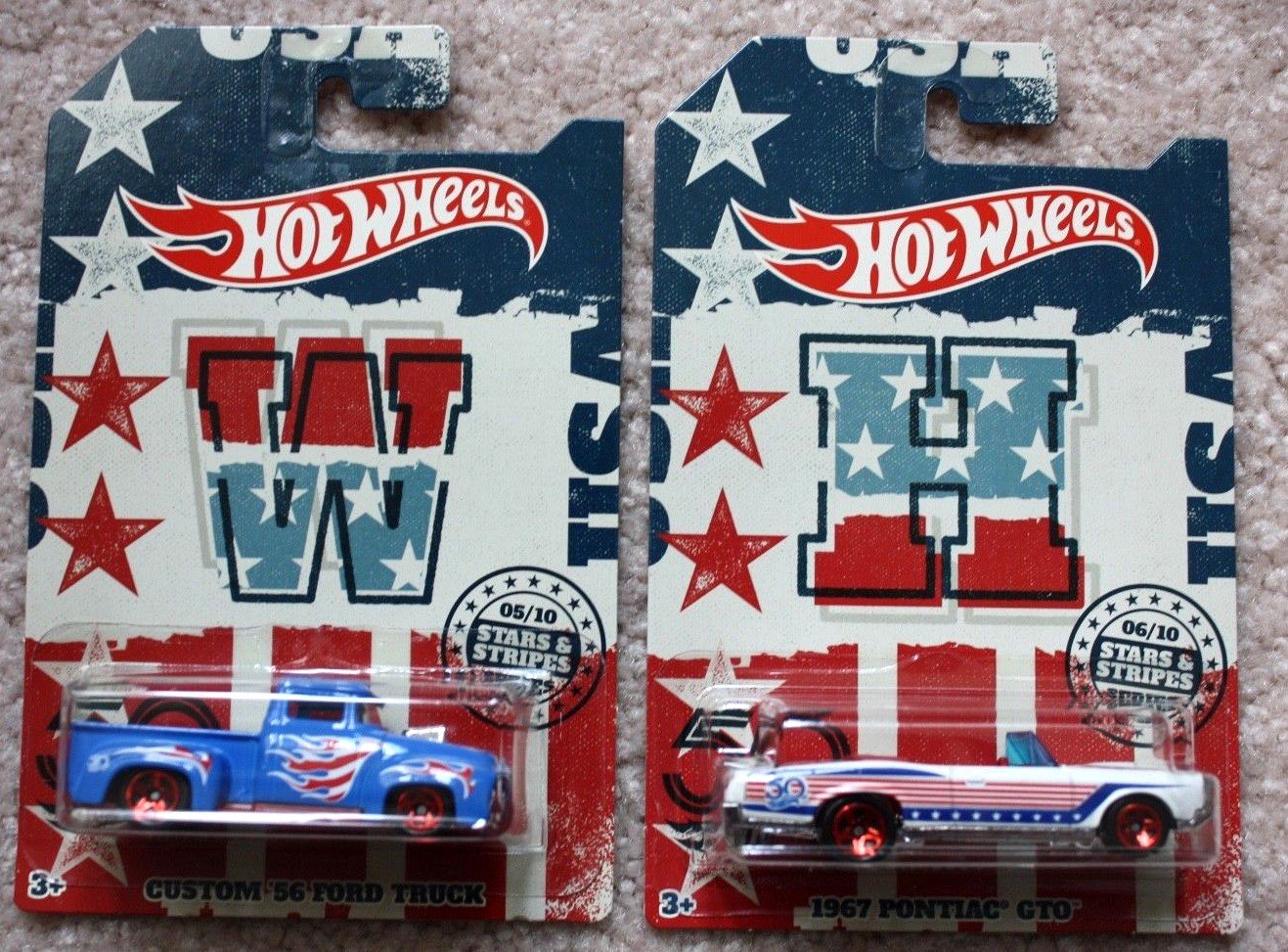 stars and stripes hot wheels set