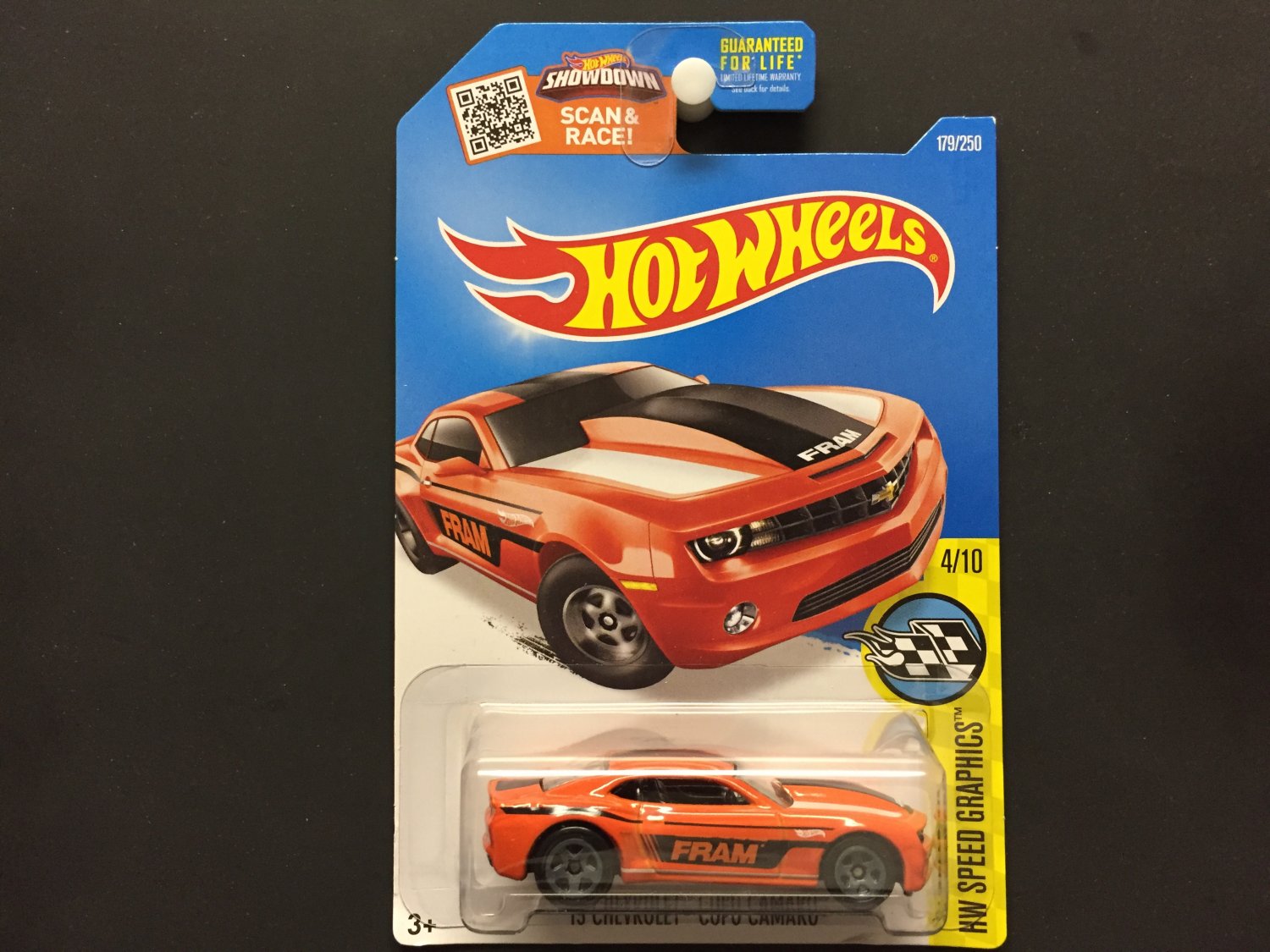 2016 Hot Wheels '13 Chevrolet Copo Camaro - Hw Speed Graphics 4 10