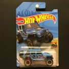 2018 Hot Wheels '17 Jeep Wrangler (Blue) Baja Blazers 2/10