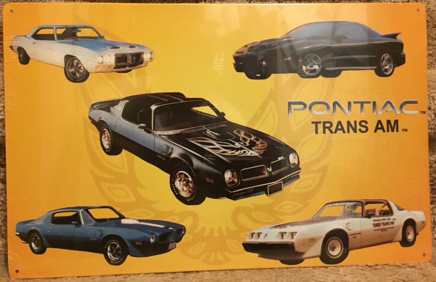 Pontiac Trans Am Metal Sign