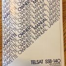 Lafayette Telsat SSB-140 40 Channel AM/SSB Base CB Radio Owners Manual