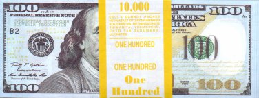 100$ 100 Dollars Collect Banknotes 1 Pack souvenir