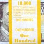 100$ 100 Dollars Collect Banknotes 1 Pack souvenir