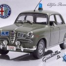 Alfa Romeo Giulietta 1/43 police car Italy