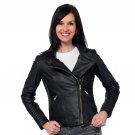 AMY PROTECTED LADIES MOTORCYCLE LEATHER JACKET