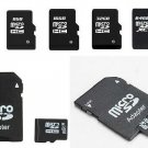 Memory Card mini Transflash Adapter+Micro SD Card 2gb