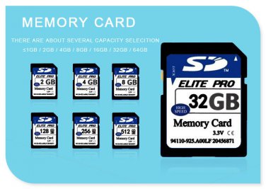 8gb SD Card for Camera Class 10 SDXC memory card SDHC