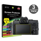 3-Pack Tempered Glass LCD Screen Protector for Fujifilm X-T100 X-T20 X-T10 XF10 X-E3 X-A2 X30