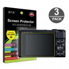 3-Pack Tempered Glass LCD Screen Protector for Canon Powershot SX740 SX730 HS SX740HS SX730HS