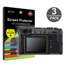 3-Pack Tempered Glass LCD Screen Protector for Fujifilm GFX 50R Fuji GFX50R Digital Camera