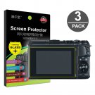 3-Pack Tempered Glass LCD Screen Protector for Canon EOS M3 M10 100D Rebel SL1 Digital Camera