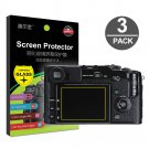 3-Pack Tempered Glass LCD Screen Protector for Fujifilm X-Pro1 Fuji xpro1 Digital Camera