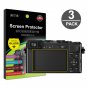 3-Pack Tempered Glass LCD Screen Protector for Panasonic Lumix ZS200 ZS220 TZ200 TZ220 TX2