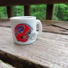 FOOTBALL FANS!! NFL BUFFALO BILLS TINY SMALL MINIATURE MUG - HELMET LOGO