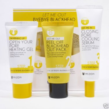 MIZON Let Me Out Bye Bye Blackhead 3-Step Kit