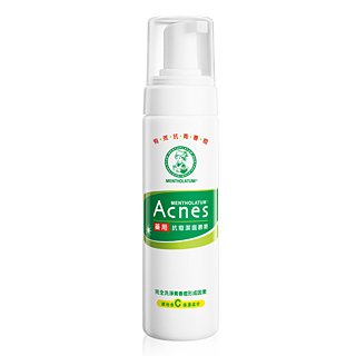 Mentholatum White Acnes Medicated Mousse with VITAMIN C Foaming Wash 150ml