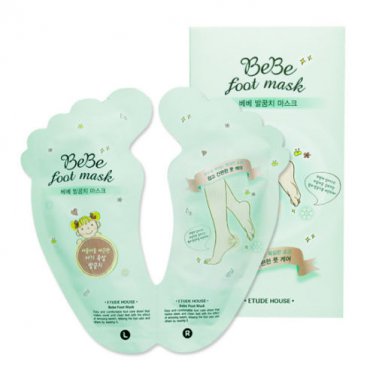Etude House BeBe foot Mask 20ml*2 Shiny Baby Peeling Liquid