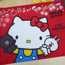 SANRIO HELLO KITTY x LINE FRIENDS Storage Bag  - RED