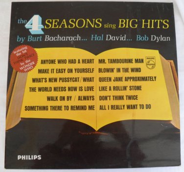 Four Seasons - Sing Big Hits - Philips SBL7687