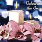 White Candles - Watercolor Christmas Cards - box of 8 5-inch by 7-inch greeting cards
