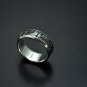 Sterling Silver Wedding Industrial Rings "Pacarendus"