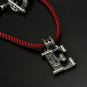 Silver Letter Initial E pendant