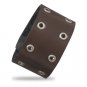 Brown Leather Cuff Bracelet