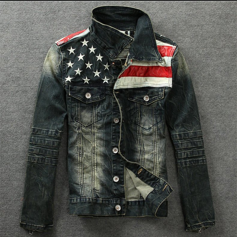 men denim jacket online shopping trendy clothes jean jacket mens