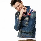 men denim jacket online shopping trendy clothes jean jacket mens Cowboy Coat