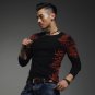 HIGH QUALITY comfortably Men cool T shirt High design cool tee shirt tee shirts Long Sleeve