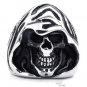 titanium rings for men  skull cool Finger Rings wizard style