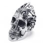 Men skull cool Finger Rings PUNK style  titanium rings for men SKULL rings fashion jewelry COOL