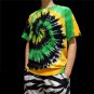 professional Handmade  unique GIFT Men tie dye shirts tie dyeing tie dye designs