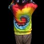professional Handmade unique  Tie Dye&acirc;��  couple cool hoodie men and women long sweatshirts