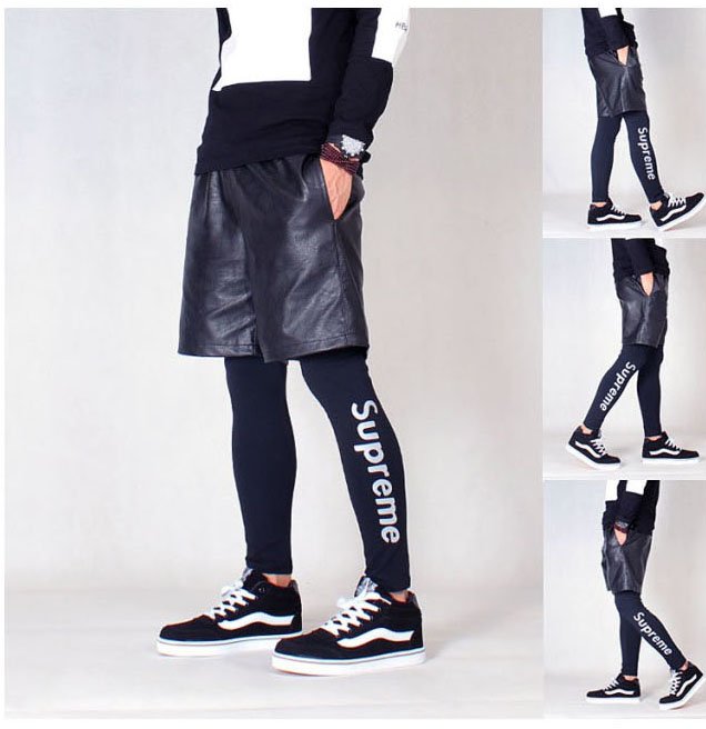 3M reflective fashion mens sports leggings jogger pants hiphop mens tights and leggings
