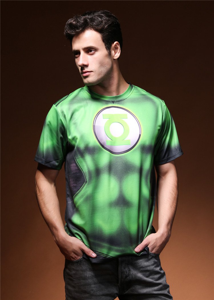 Green Lantern Hal Jordan Logo Long T-Shirts Cool T-Shirts cool tshirt New Personalized t shirts