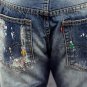 Men skinny Jeans ripped Denim Sport Slim Fit Causal Men's Jeans distressed jeans destroyed jeans